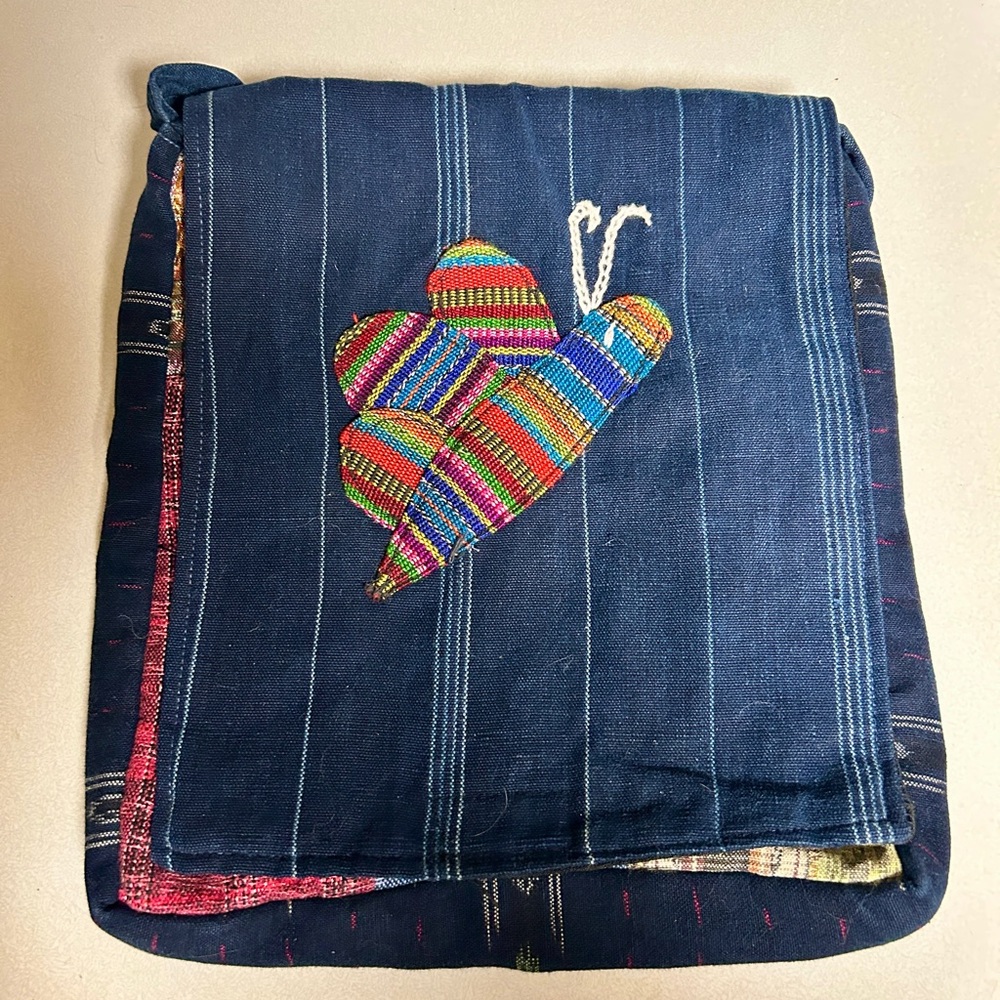Bamboo‎ Threads Handmade Patchwork Backpack Guatemala